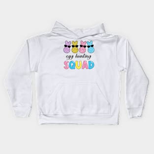 Egg Hunting Squad Easter Kids Hoodie